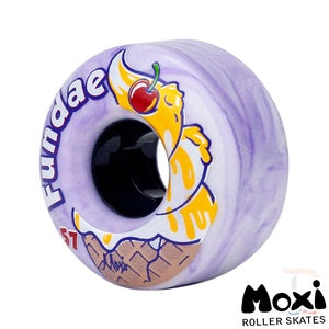 Moxi Fundae Skate Park Wheels 57mm 92a - Momma Trucker Skates