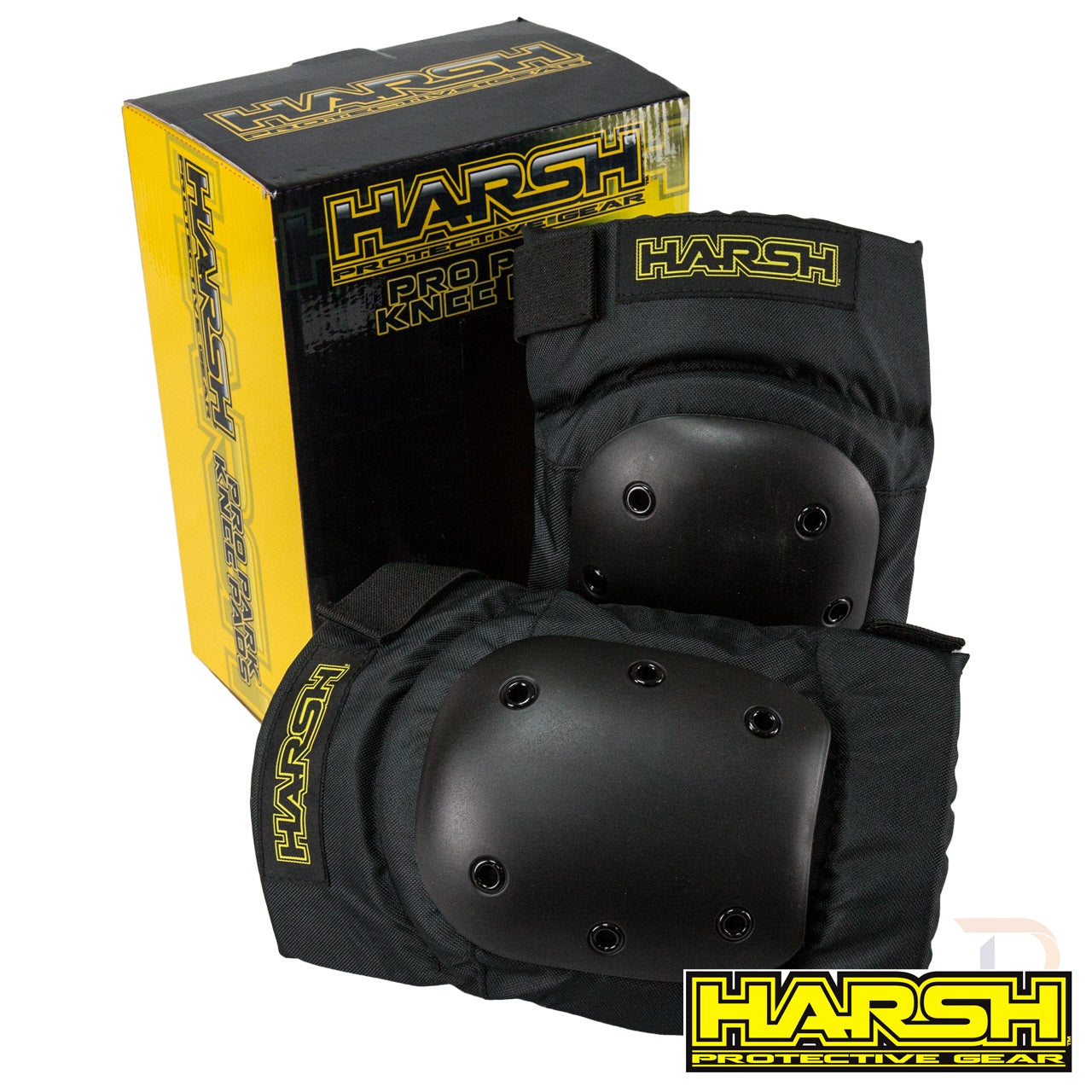 Harsh Pro Park Knee Pads - Momma Trucker Skates