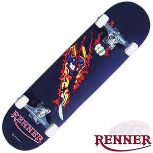 Renner B Series Complete Skateboard - B21 Clown Ripper - Momma Trucker Skates