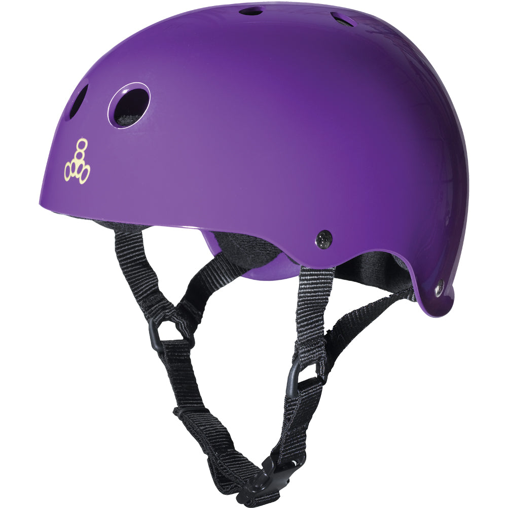 Triple 8 Brainsaver II EPS Rubber Purple - Momma Trucker Skates