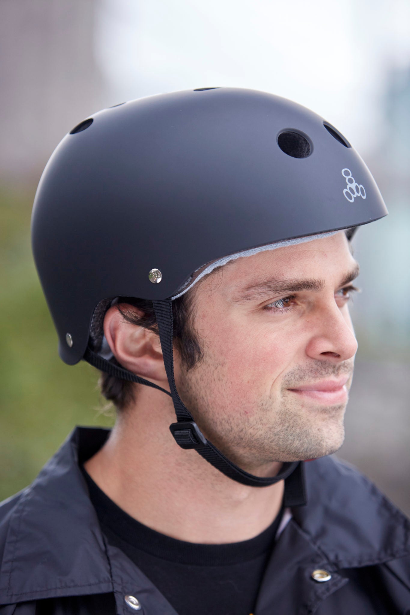 Triple 8 Certified Sweatsaver Helmet Rubber various Colours