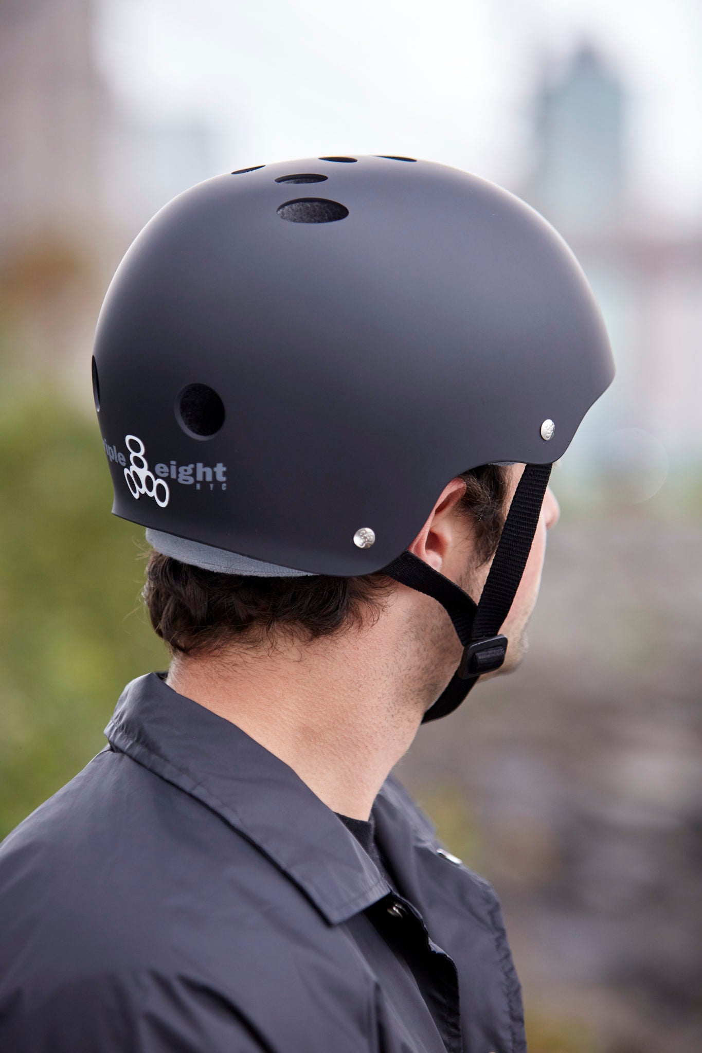 Triple 8 Certified Sweatsaver Helmet Rubber various Colours