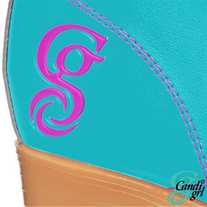 Candi Grl Sabina Quad Skates - Mint & Purple - Momma Trucker Skates