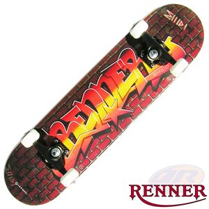 Renner A Series Complete Skateboard - A17 Graffiti Wall - Momma Trucker Skates