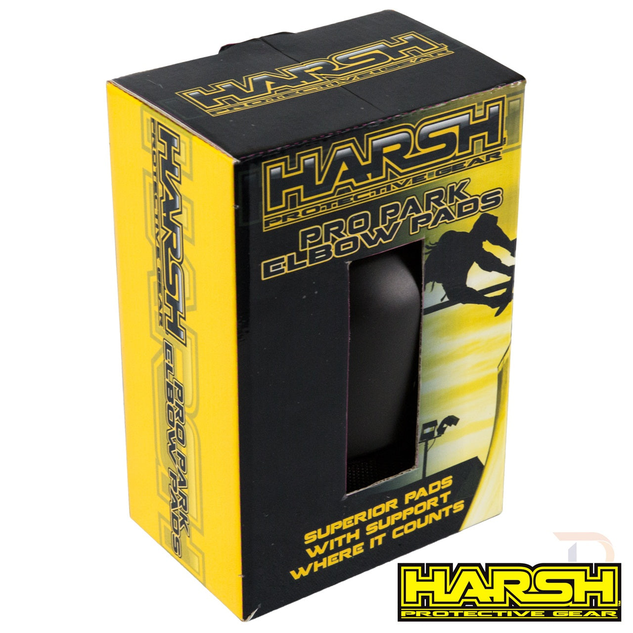 Harsh Pro Park Elbow Pads - Momma Trucker Skates
