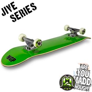 MGP Jive Series Sk8boards - Mini Logo Green - Momma Trucker Skates