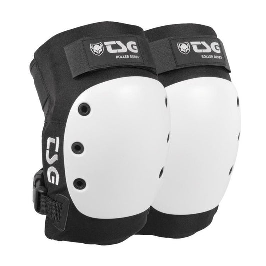 TSG Black Roller Derby 2.0 Knee Pads - Momma Trucker Skates