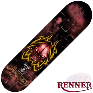 Renner B Series Complete Skateboard - B23 Tribal Skull - Momma Trucker Skates