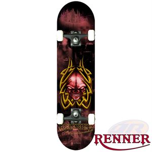 Renner B Series Complete Skateboard - B23 Tribal Skull - Momma Trucker Skates