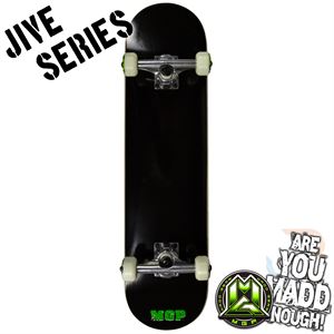 MGP Jive Series Sk8boards - Mini Logo Black - Momma Trucker Skates