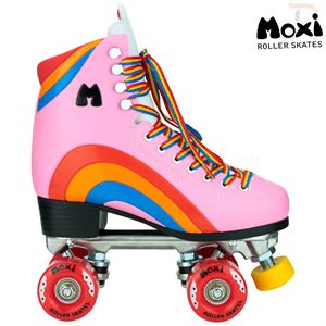 Moxi Rainbow Roller Skates - Bubblegum Pink - Momma Trucker Skates