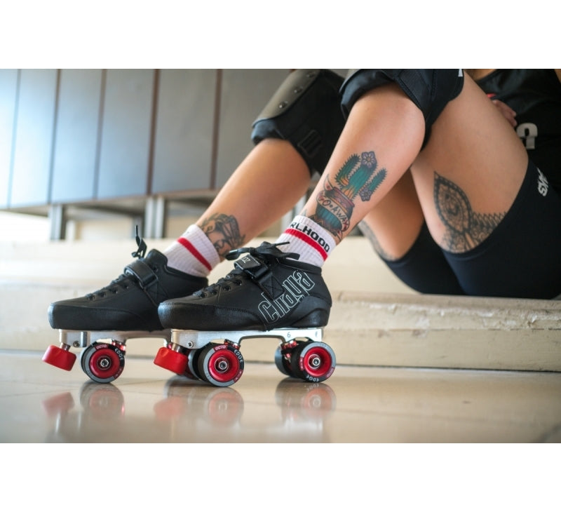 Chaya Topaz Roller Derby Skates - Momma Trucker Skates
