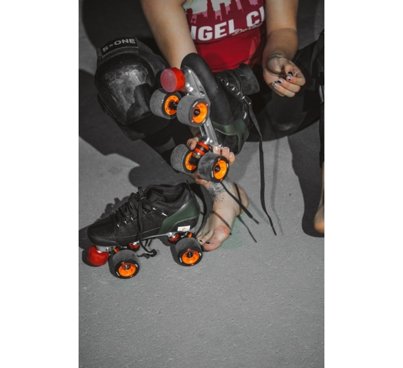 Chaya Eclipse Roller Derby Skates Juice Java Wheels
