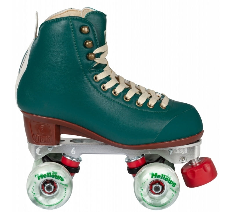 Chaya Melrose Premium Roller Skates Juniper Green - Momma Trucker Skates