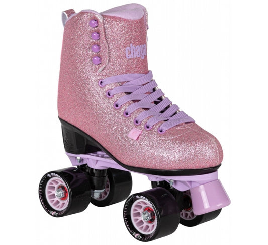 Chaya Melrose Pink Glitter Roller Skates - Momma Trucker Skates