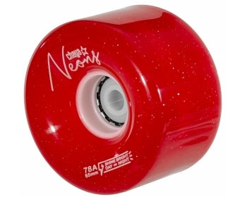 Chaya Light Up Quad Wheels - Neon Red