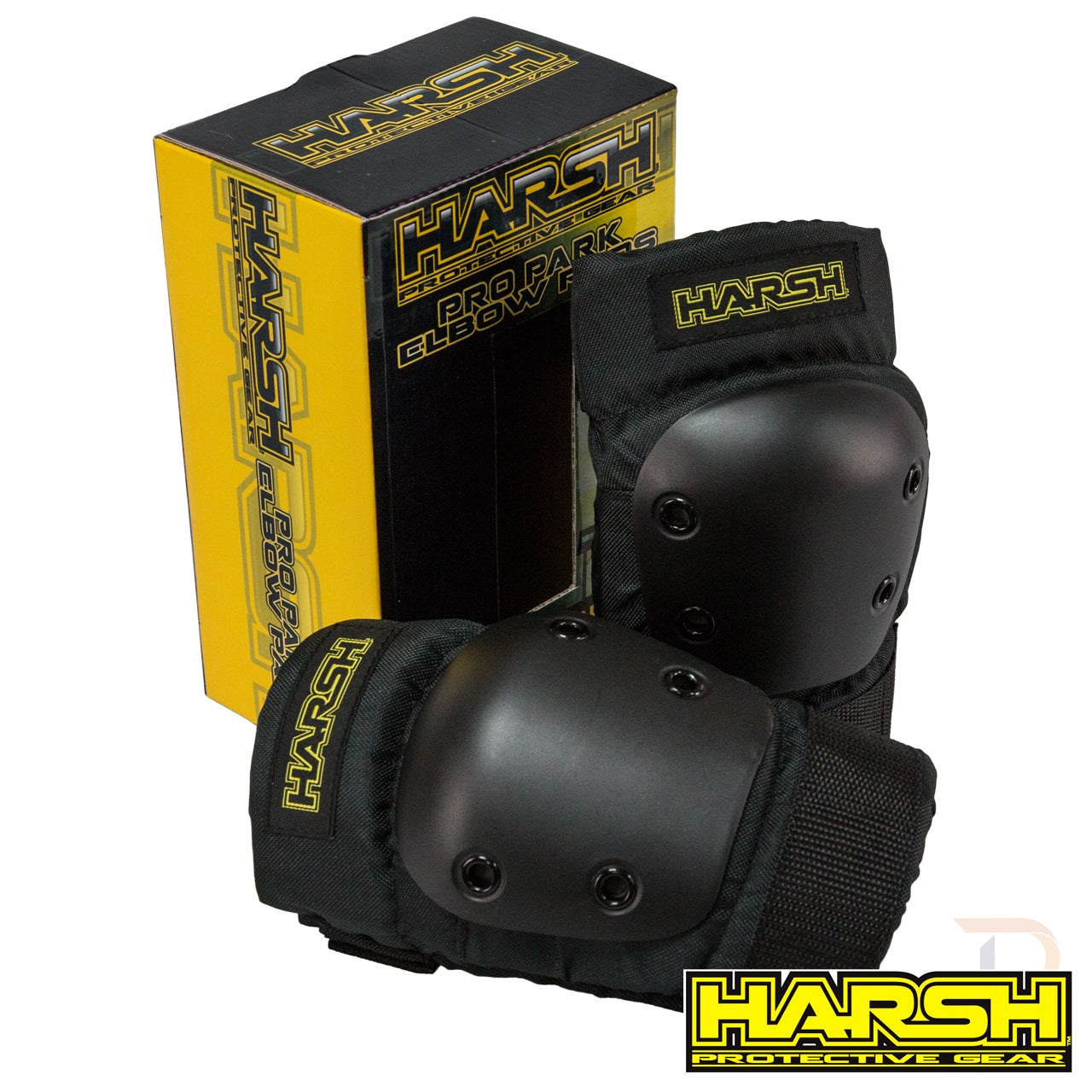 Harsh Pro Park Elbow Pads - Momma Trucker Skates