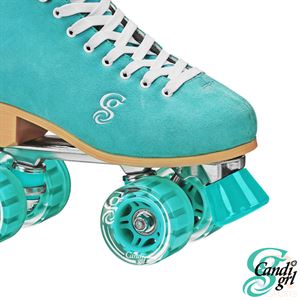 Candi Grl Sabina Quad Skates - Teal - Momma Trucker Skates