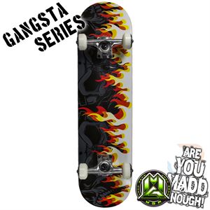 MGP Gangsta Series Sk8board - On Fire - Momma Trucker Skates