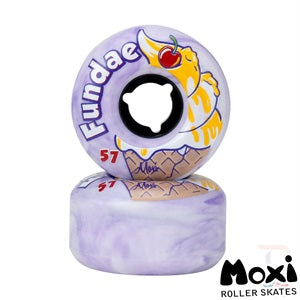 Moxi Fundae Skate Park Wheels 57mm 92a - Momma Trucker Skates