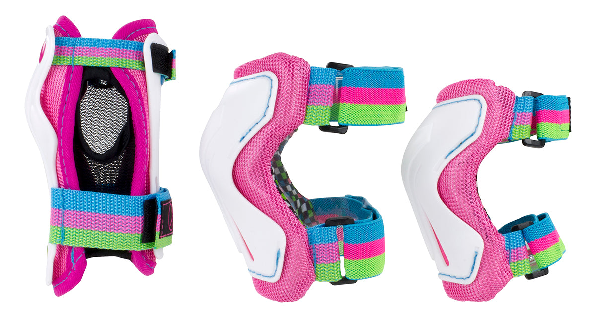 SFR Essentials Protection Triple Pad Set - All Colours! - Momma Trucker Skates