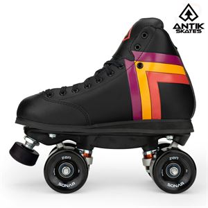 Antik SkyHawk Outdoor Roller Skates - Black