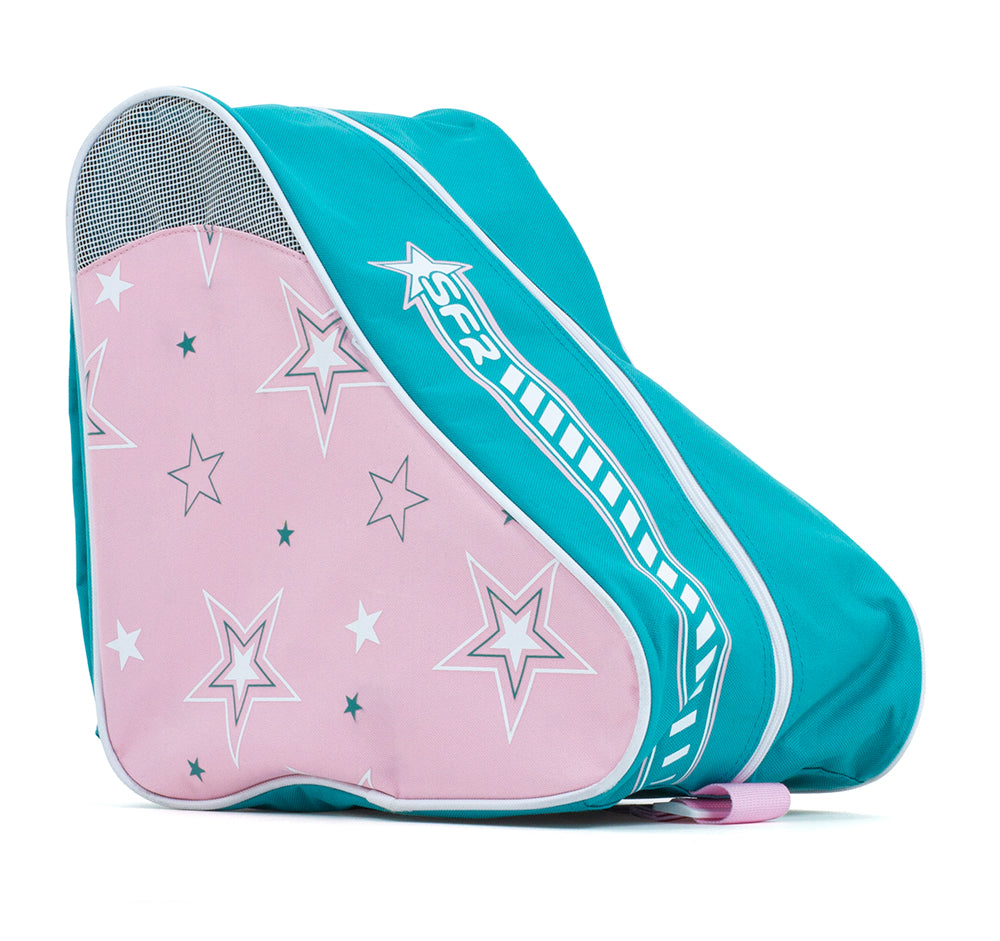 SFR Plasma Adjustable Children's Inline Skates - Pink Beginner Skate Package - inc Pads, Helmet & Bag - Momma Trucker Skates