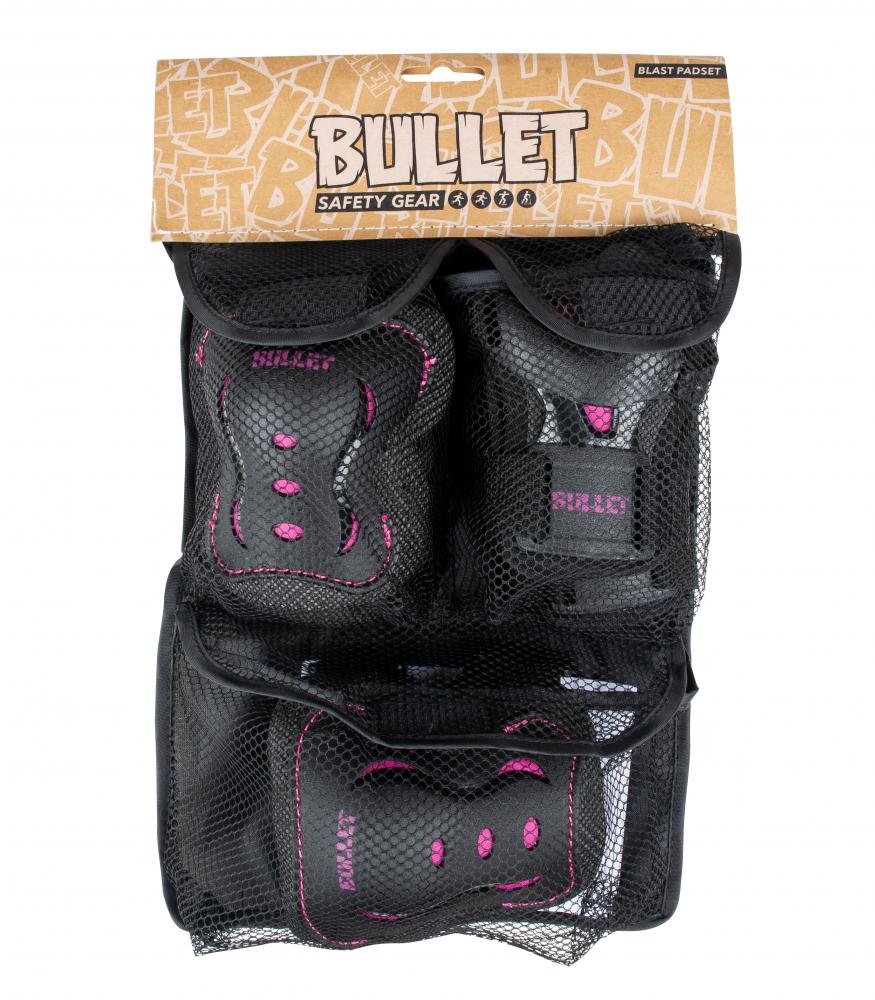 Kids Basic Bullet Triple Pad Set - All Colours - Momma Trucker Skates