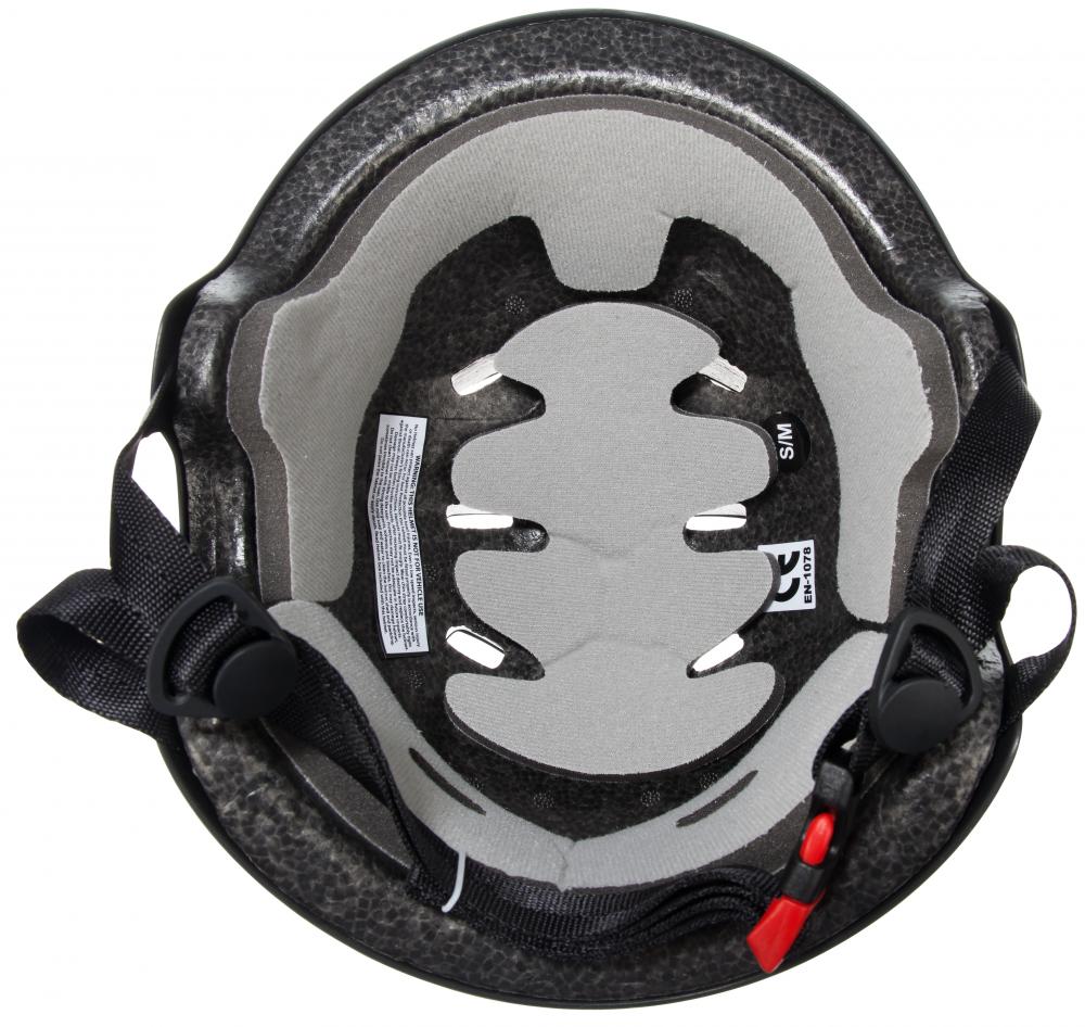 Bullet X Santa Cruz Skate Helmet Screaming Hand Matt Black - Momma Trucker Skates