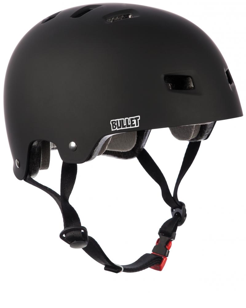 Bullet X Santa Cruz Skate Helmet Screaming Hand Matt Black - Momma Trucker Skates