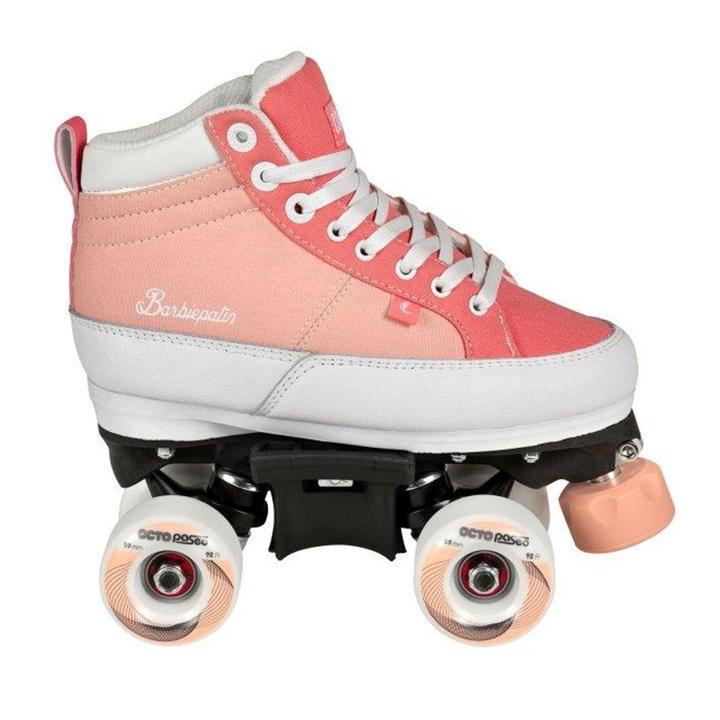 Chaya Kismet Barbie Denim Pink Park Skates Pre Order - Momma Trucker Skates