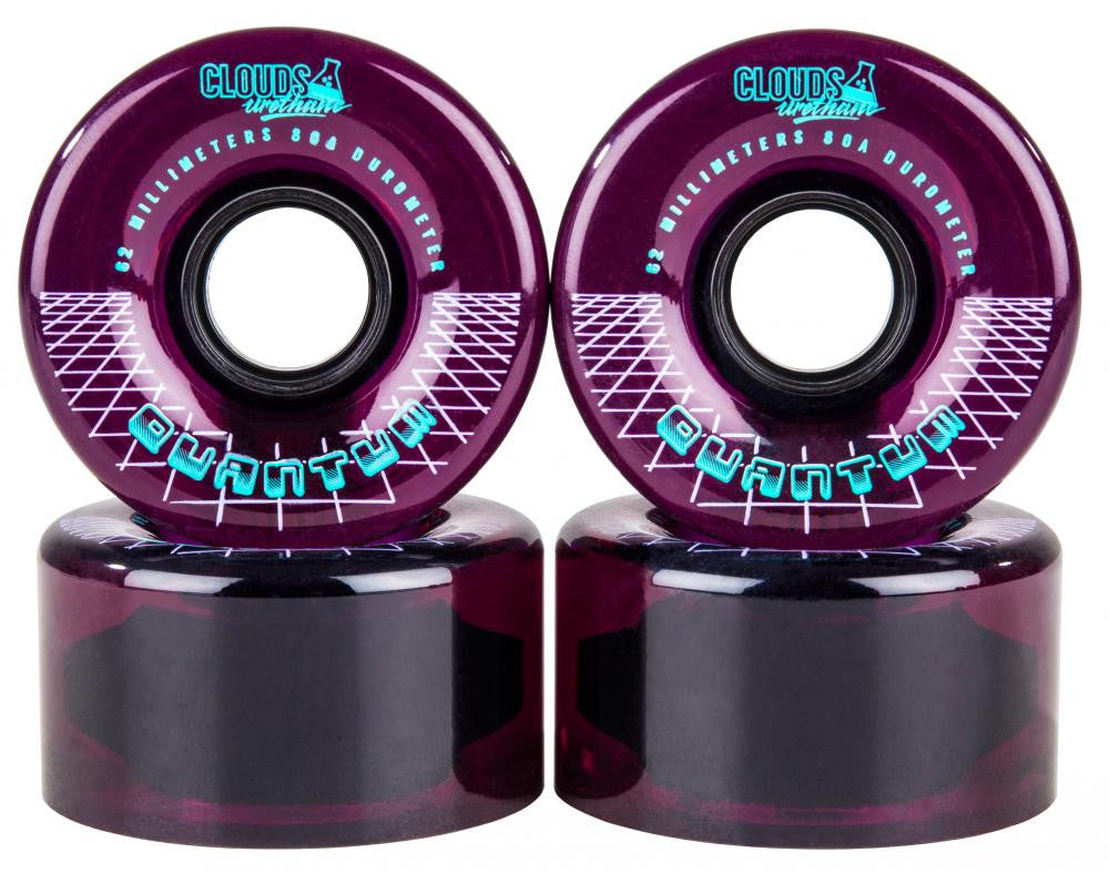 Clouds Urethane Wheels Quantum Outdoor 80a (PK 4) - Momma Trucker Skates