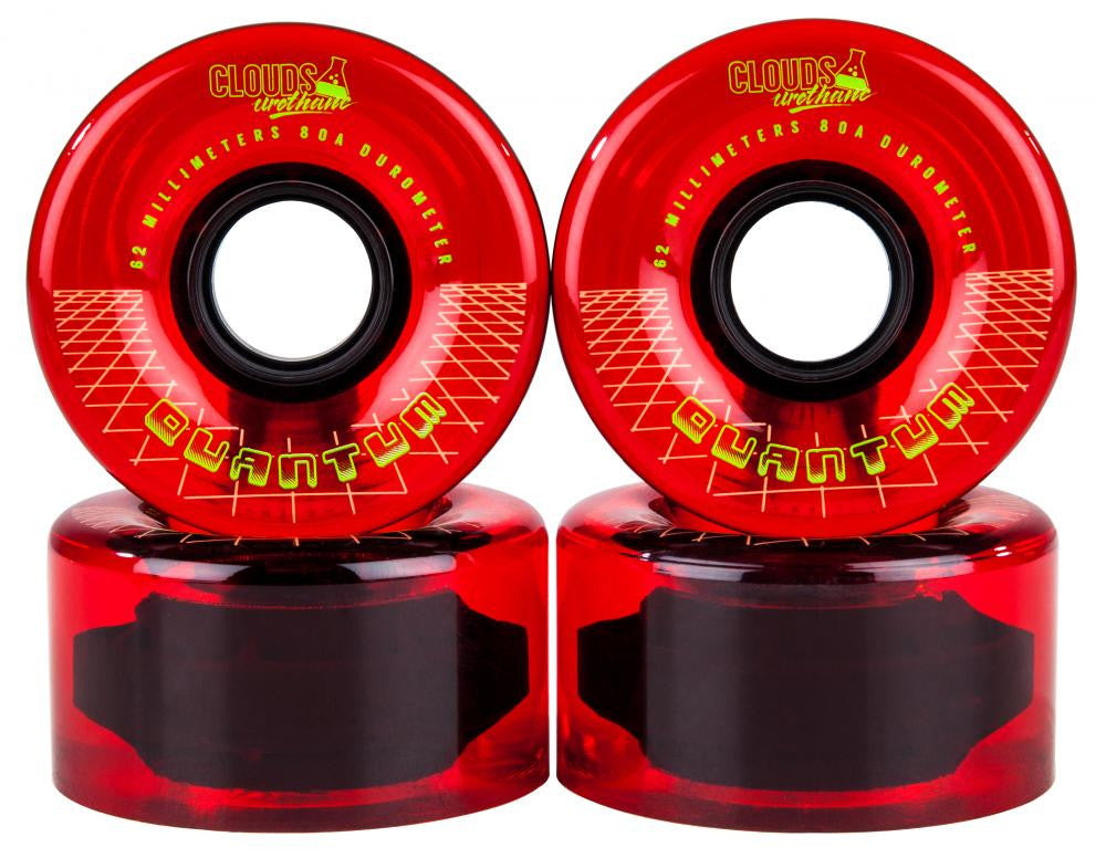 Clouds Urethane Wheels Quantum Outdoor 80a (PK 4) - Momma Trucker Skates