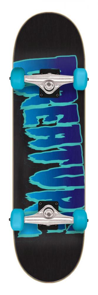 Creature Logo Micro Blue/Black 7.5" Complete Skateboard