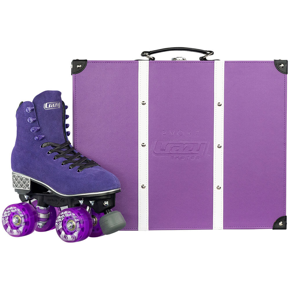 Crazy Skates Evoke Roller Skates - Purple - Momma Trucker Skates