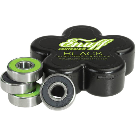 Enuff Black Bearings (Pack of 8) - Momma Trucker Skates