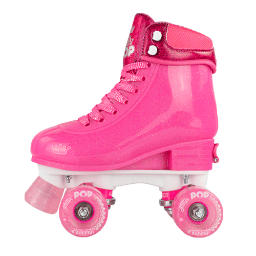 Crazy Skates Glitter Pop Pink - Momma Trucker Skates