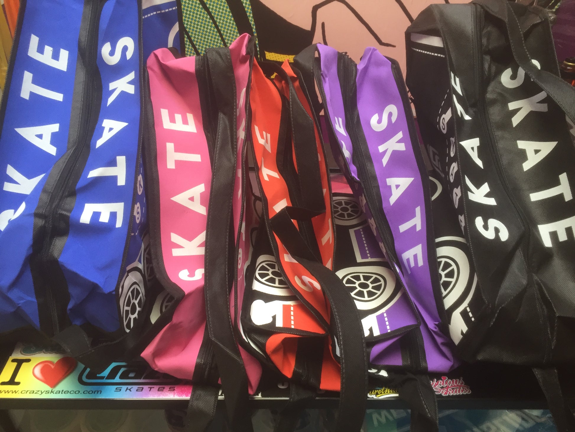 Crazy Skates Sneaker Style Boot Bag - Momma Trucker Skates