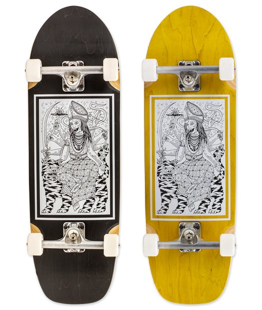 Mindless Tiger Sword Cruiser Longboard - Momma Trucker Skates