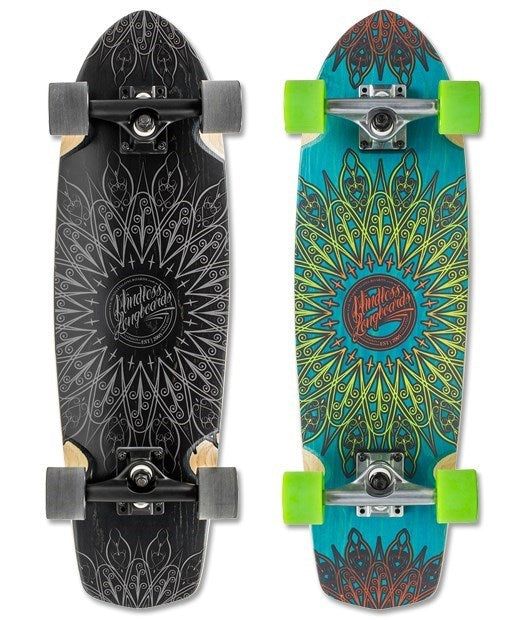 Mindless Mandala Cruiser Longboard - Momma Trucker Skates