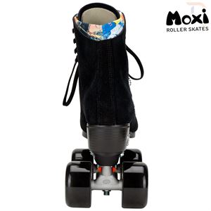 Moxi NEW Lolly Black Quad Roller Skates - Momma Trucker Skates