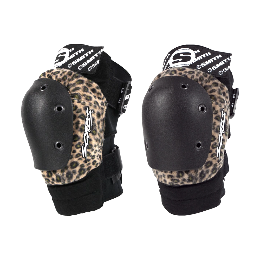 Smith Scabs Elite Brown Leopard Knee Pads