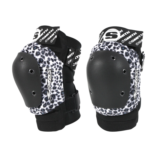Smith Scabs Elite White Leopard Knee Pads