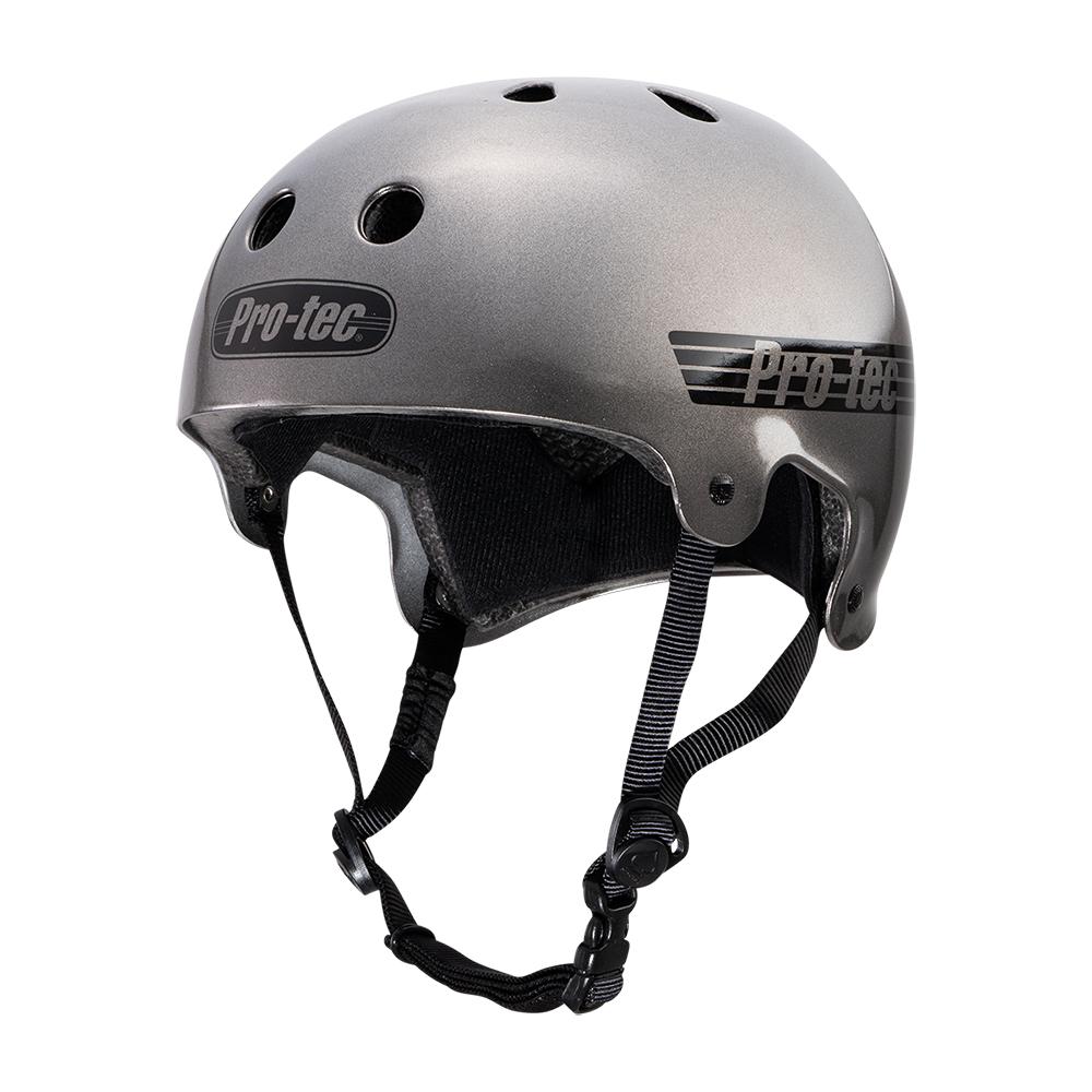 Pro-Tec Old School Cert Helmet Matte Metallic Gun Metal