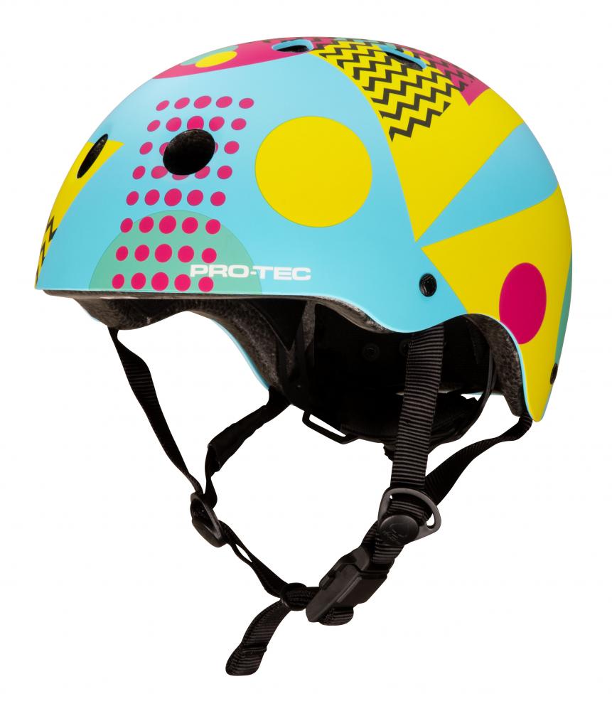 Pro-Tec Helmet Classic Fit Cert Junior 80's Pop