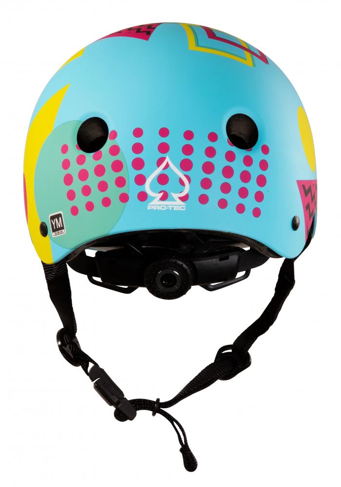 Pro-Tec Helmet Classic Fit Cert Junior 80's Pop