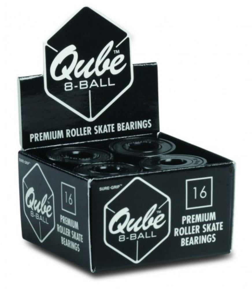 Qube Bearings 8-Ball (pack of 16) - Momma Trucker Skates