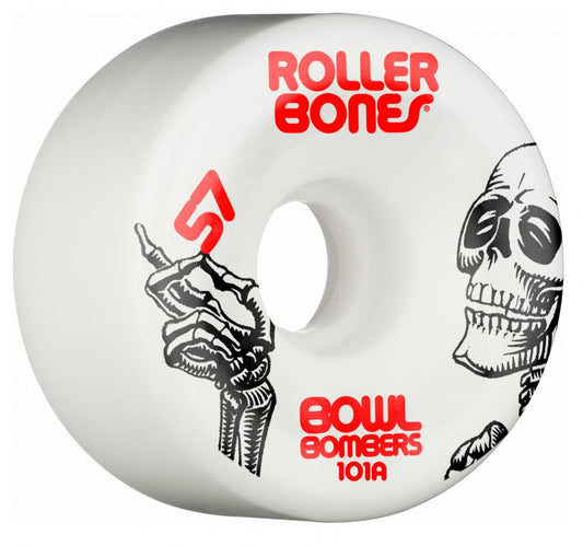 Rollerbones Quad Wheels Bowl Bombers 101a - All colours! - Momma Trucker Skates
