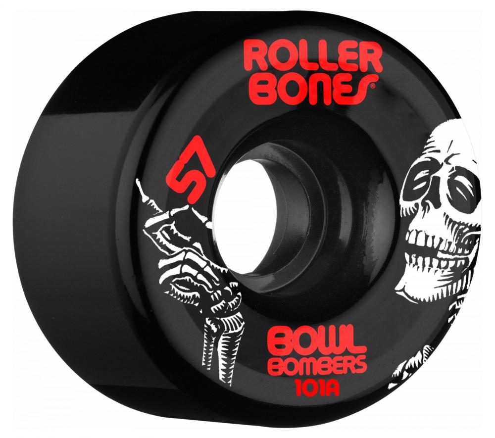 Rollerbones Quad Wheels Bowl Bombers 101a - All colours! - Momma Trucker Skates