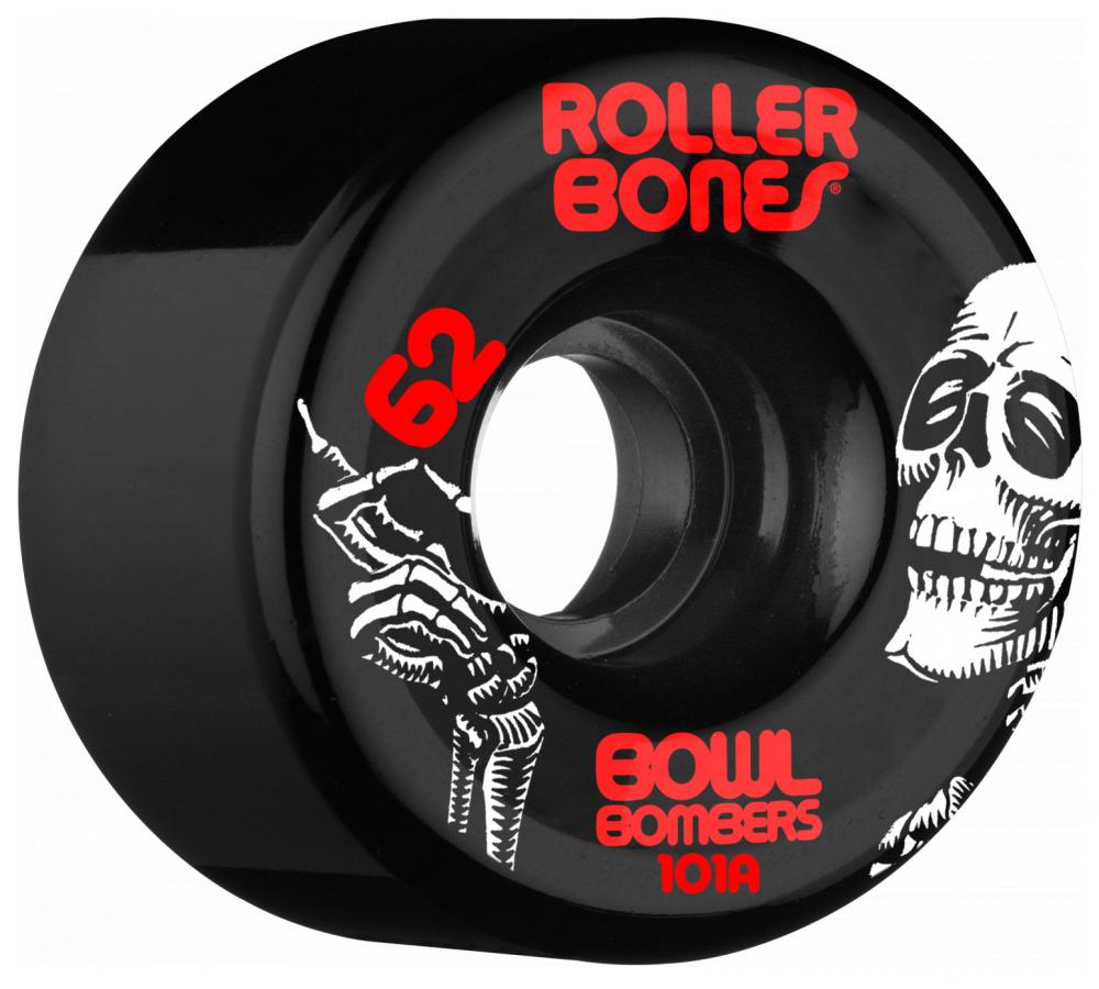 Rollerbones Quad Wheels Bowl Bombers 101a - All colours! - Momma Trucker Skates